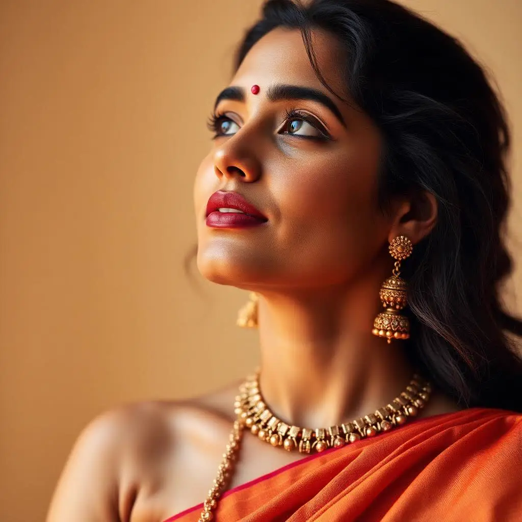 Woman wearing Ziva jewellery